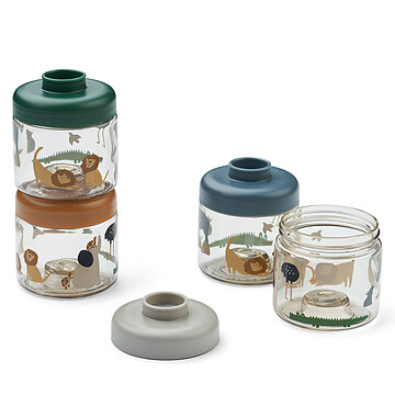 Achat Vaisselle et couverts Lot de 4 Boîtes de Conservation Dominique - All Together Sandy