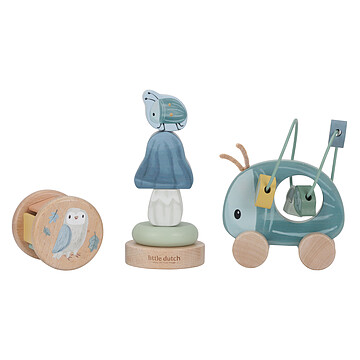 Achat Mes premiers jouets Coffret 3 Jeux d'Eveil en Bois - Forest Friends