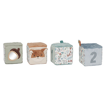 Achat Mes premiers jouets Lot de 4 Cubes Doux - Forest Friends