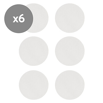 Achat Protège-mamelon Lot de 6 Coussins d'Allaitement en Coton Bio Blanc - Taille Unique