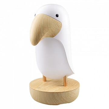 Achat Veilleuse Veilleuse LED Enceinte Bluetooth - Toucan Blanc