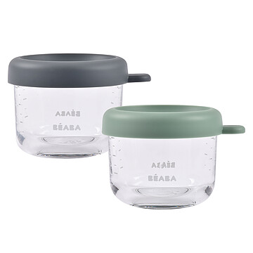 Achat Vaisselle et couverts Lot de 2 Portions Verre 150 ml - Sage Green & Mineral