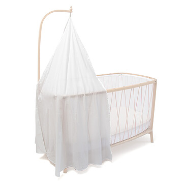 Achat Linge de lit Ciel de Lit Kimi Blanc Veil - 150 cm