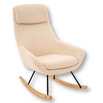 Achat Fauteuil Rocking Nordic Chair - Sheep Beige