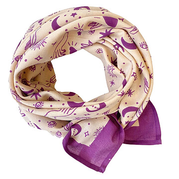 Achat Parents Big Foulard Latika Karma - Macadamia
