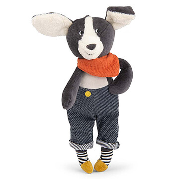 Achat Peluche Chien Puce Bleu - Puce & Pilou