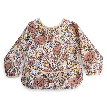 Achat Bavoir Bavoir à Manches Retro Flowers - 6/24 Mois 