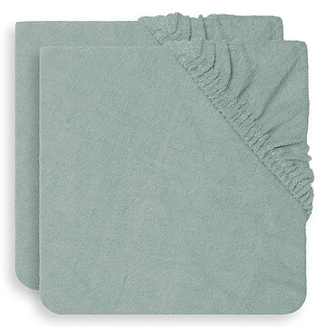Achat Matelas et housse à langer Lot de 2 Housses de Matelas à Langer - Ash Green 