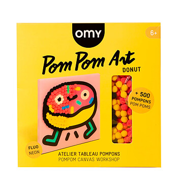 Achat Loisirs créatifs Pom Pom Art - Donut