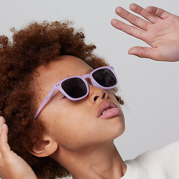 Lunettes de Soleil Junior Sun #E 5/10 Ans - Lilac (IZIPIZI) - Image 1