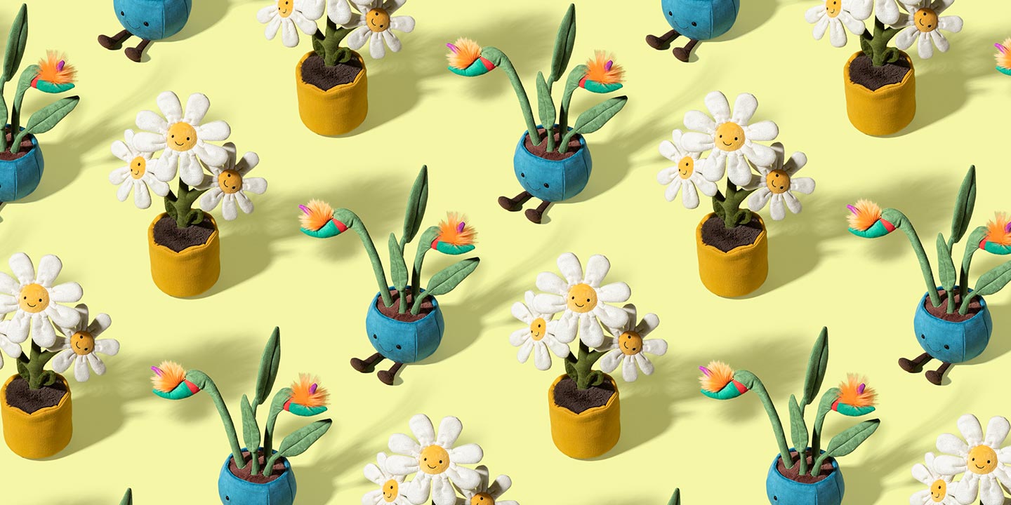 Jellycat - Fleurs et plantes