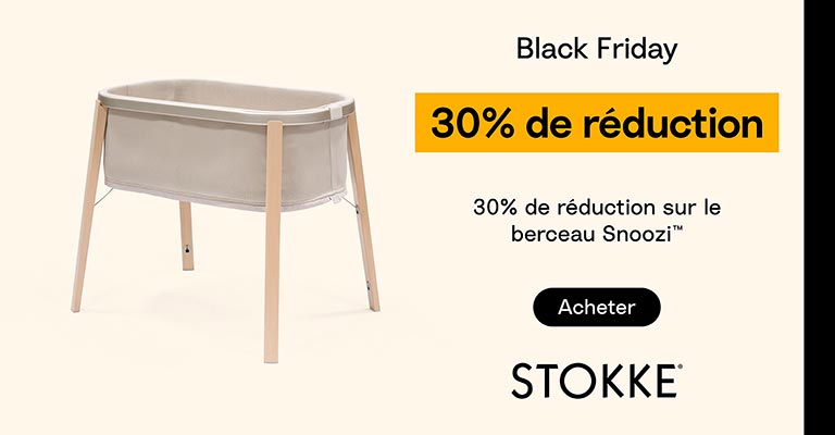 30% de réduction sur le berceau Snoozi