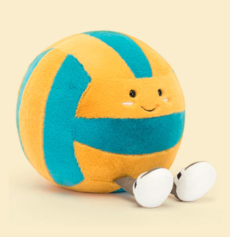 Jellycat Peluche Ballon de Beach Volley