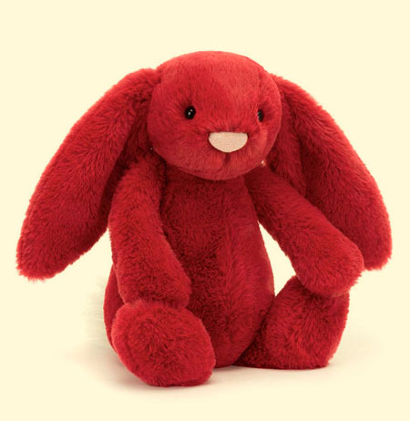 Jellycat Bashful Luxe Bunny Scarlett - Medium