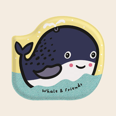 Wee Gallery Livre de Bain Whale and Friends