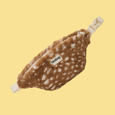 Hindbag Sac Banane Augustin Fausse Fourrure Faon