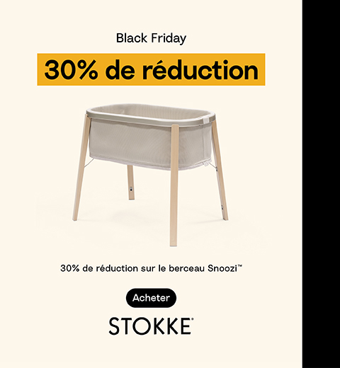 Offre Black Friday Stokke pour berceau Snoozi