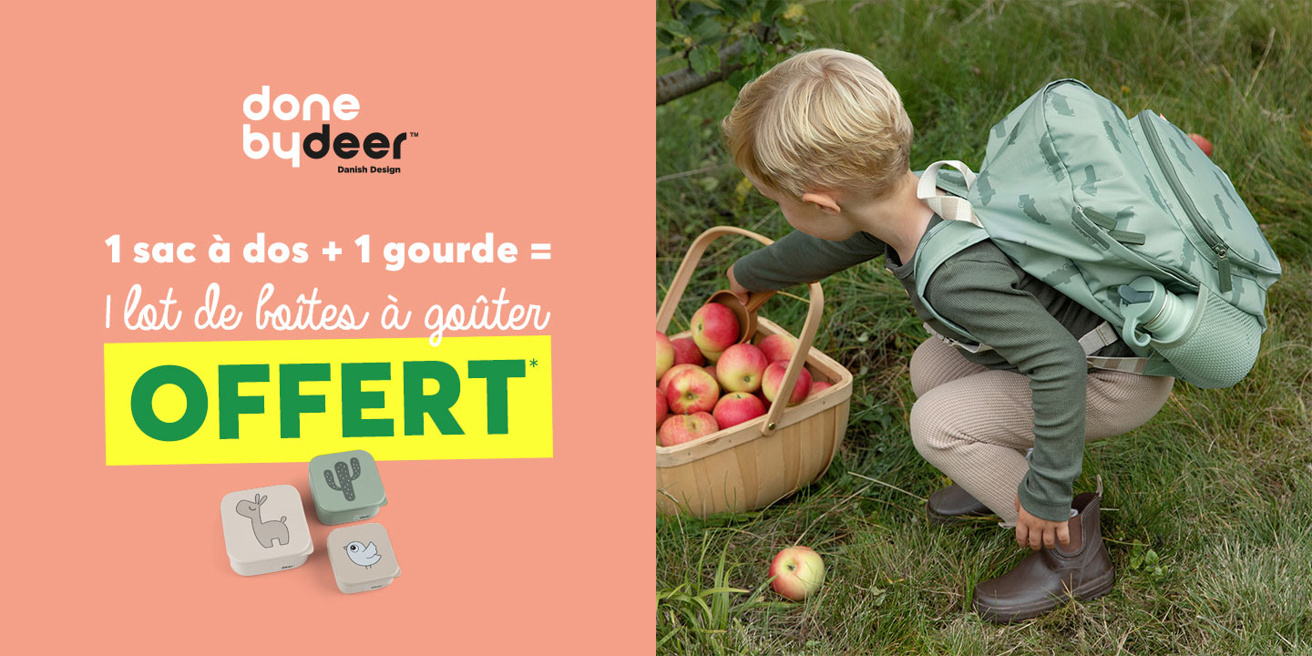 Boîtes à goûter offertes