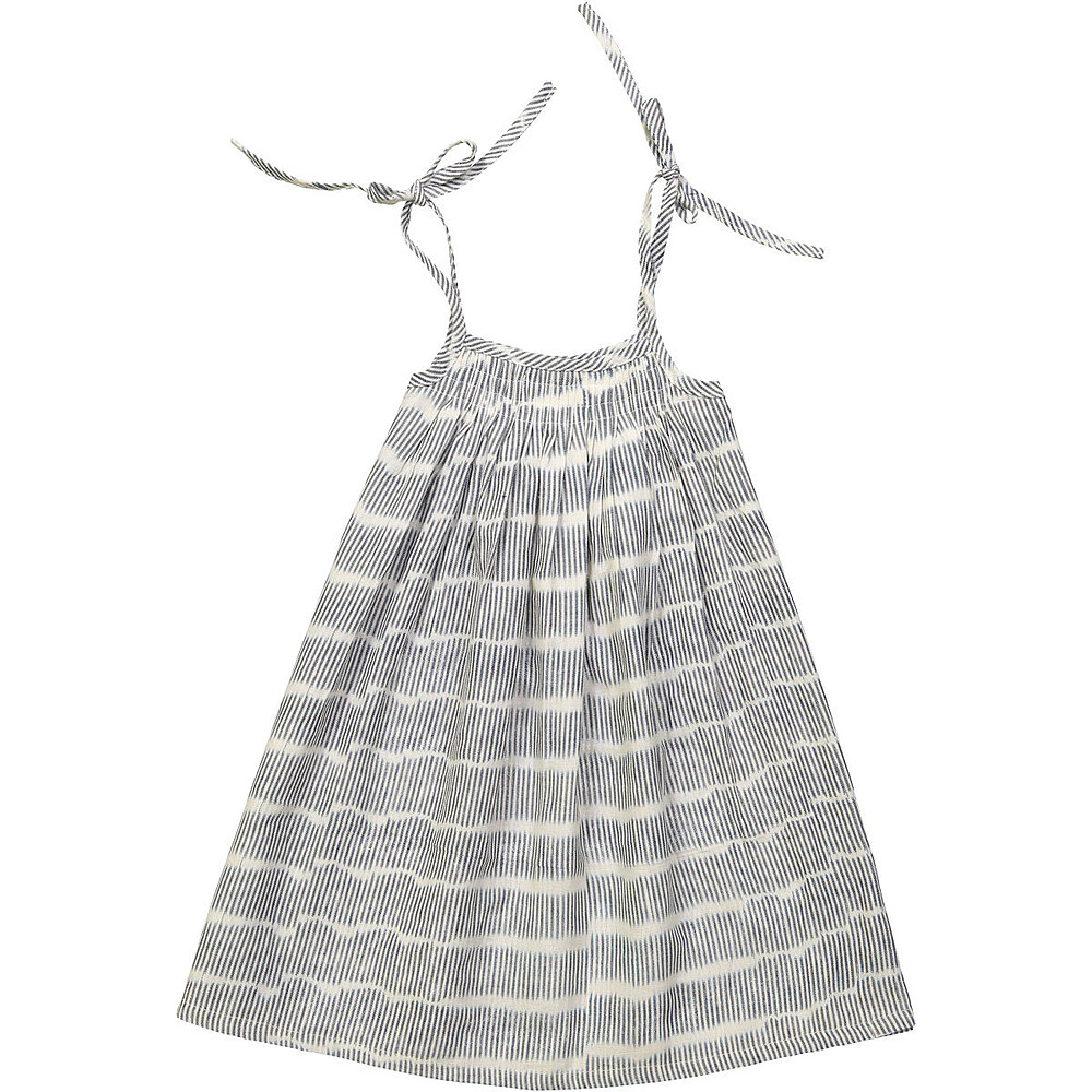Robe Violette - Blue Cloud Ikat - 6/9 Mois Le Petit Lucas du Tertre