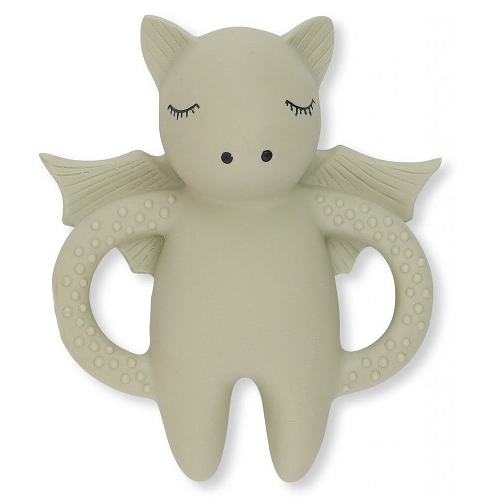 Jouet de Dentition Chauve-Souris - Light Grey Konges Sløjd