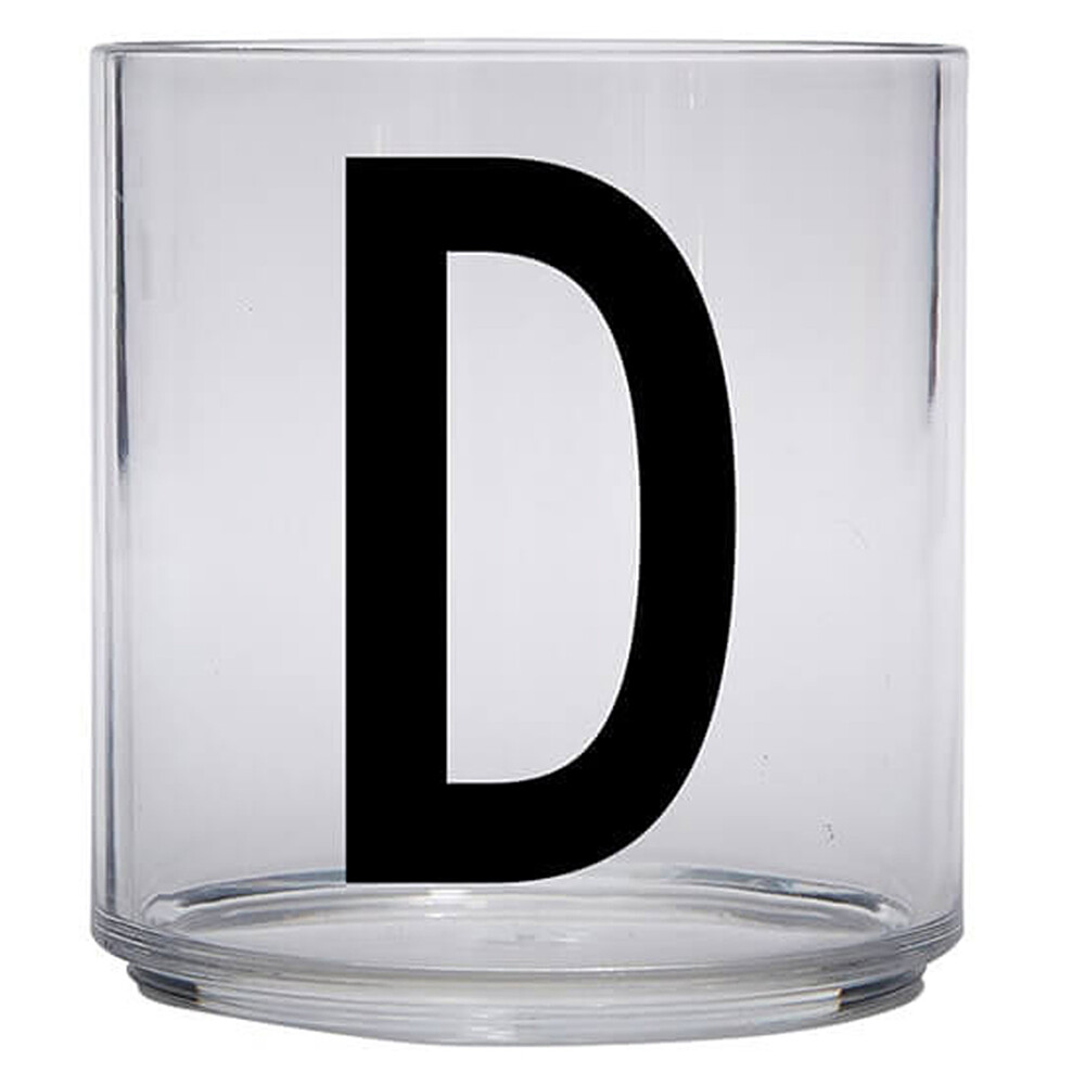 Verre Transparent D - 220 ml DESIGN LETTERS