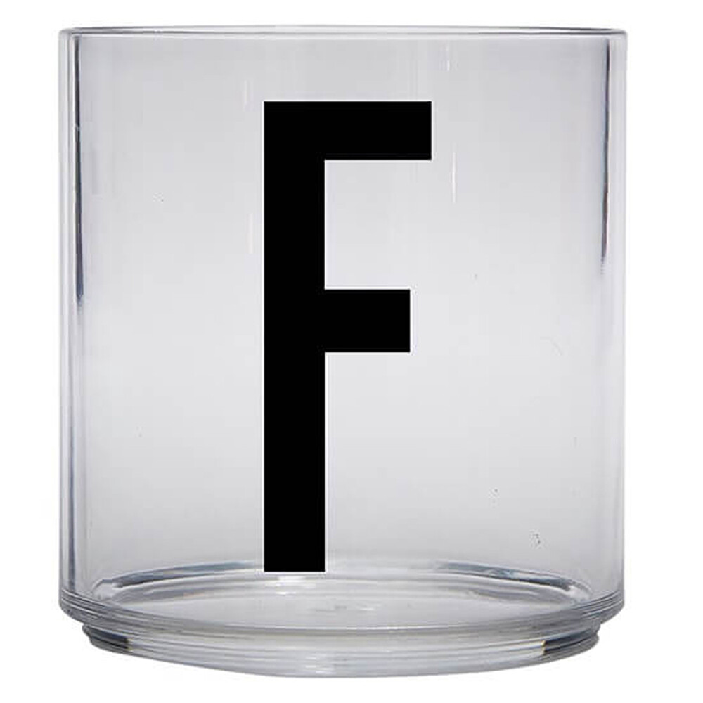 Verre Transparent F - 220 ml DESIGN LETTERS