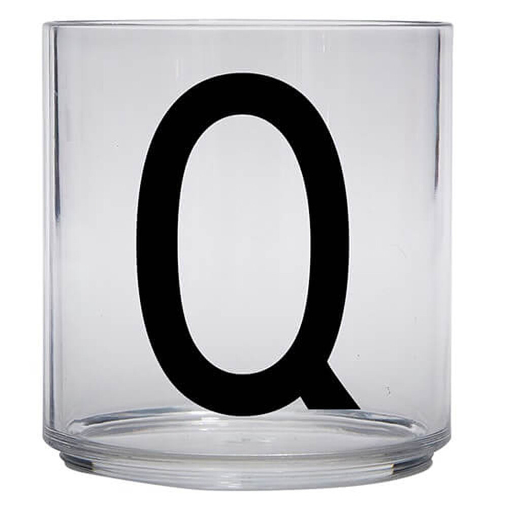 Verre Transparent Q - 220 ml DESIGN LETTERS