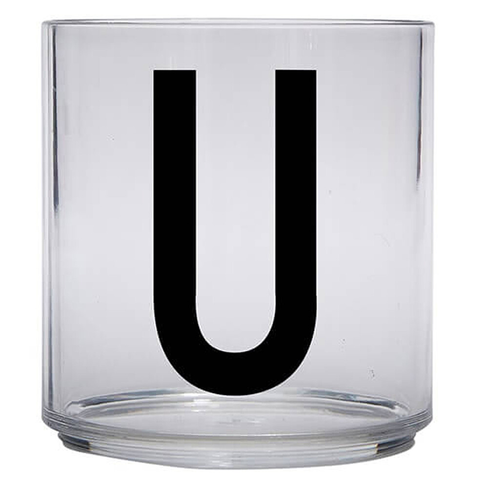 Verre Transparent U - 220 ml DESIGN LETTERS