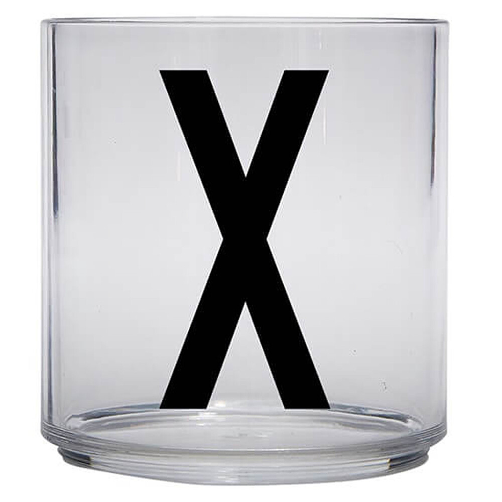 Verre Transparent X - 220 ml DESIGN LETTERS