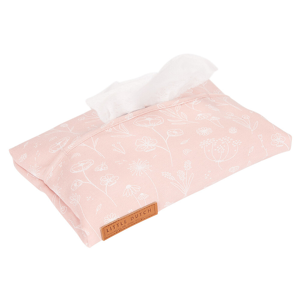 Housse pour Lingettes Wild Flowers - Pink Little Dutch