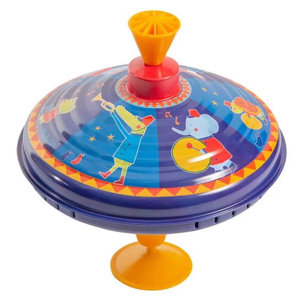 Grande Toupie Fanfare - Les Jouets Métal Moulin Roty