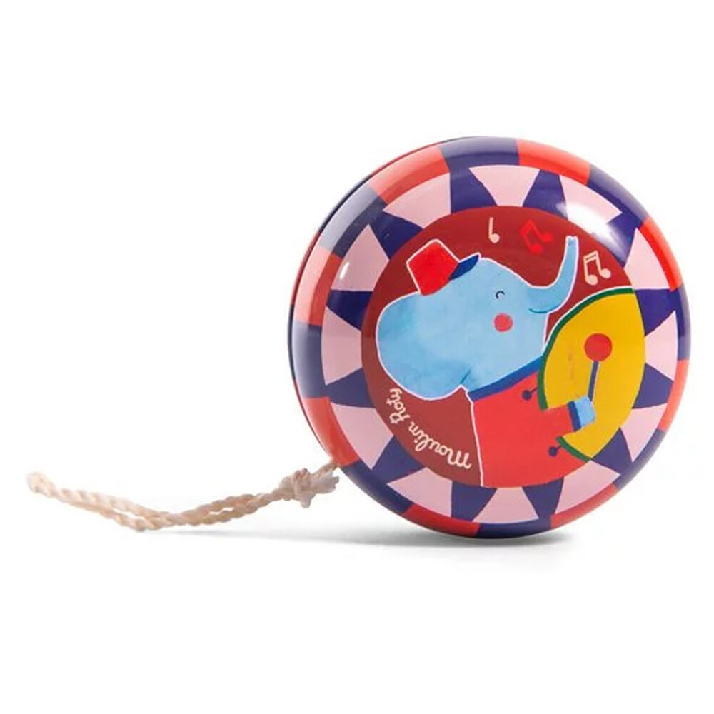 Yoyo Eléphant - Les Jouets Métal Moulin Roty