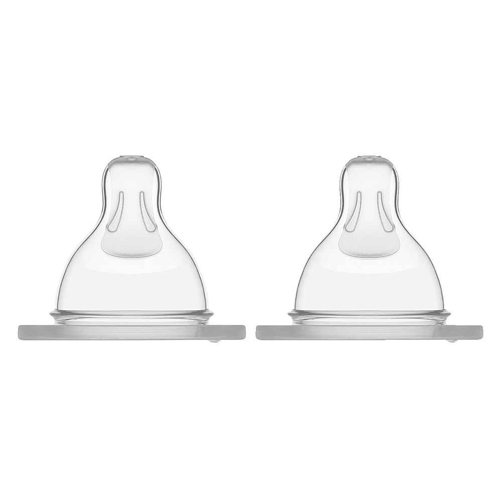 Lot de 2 Tétines - Débit Extra Lent MAM
