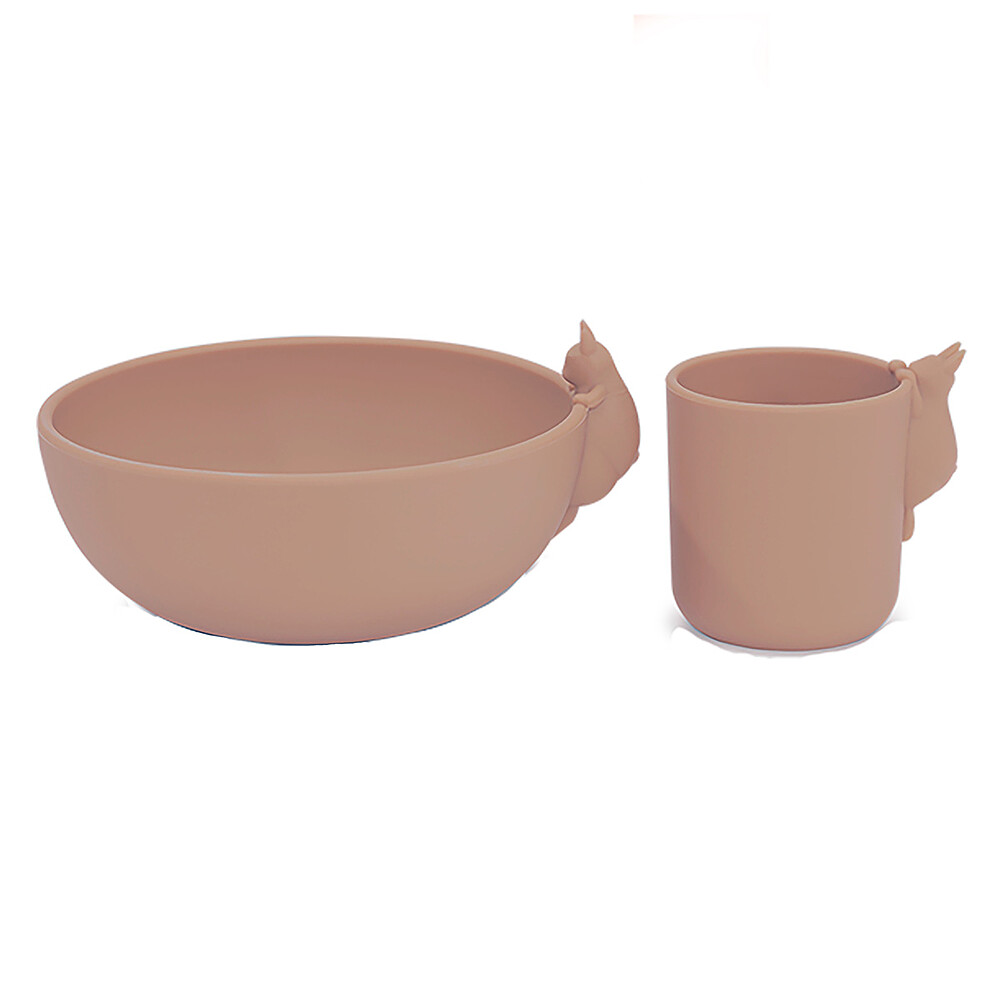 Set Bol et Tasse Bunny - Blush Konges Sløjd