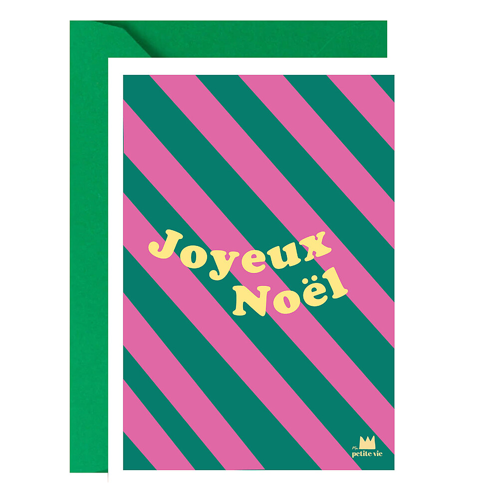 Carte Joyeux Noël Ma petite vie
