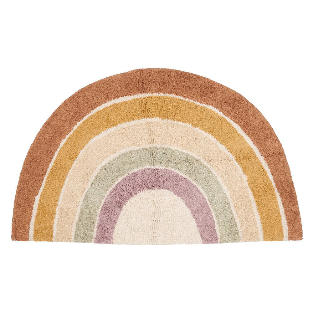 Tapis Rainbow Shape Vintage - 80 x 130 cm Little Dutch