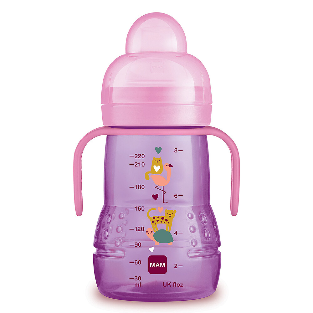 Biberon de Transition Mauve - 220 ml MAM