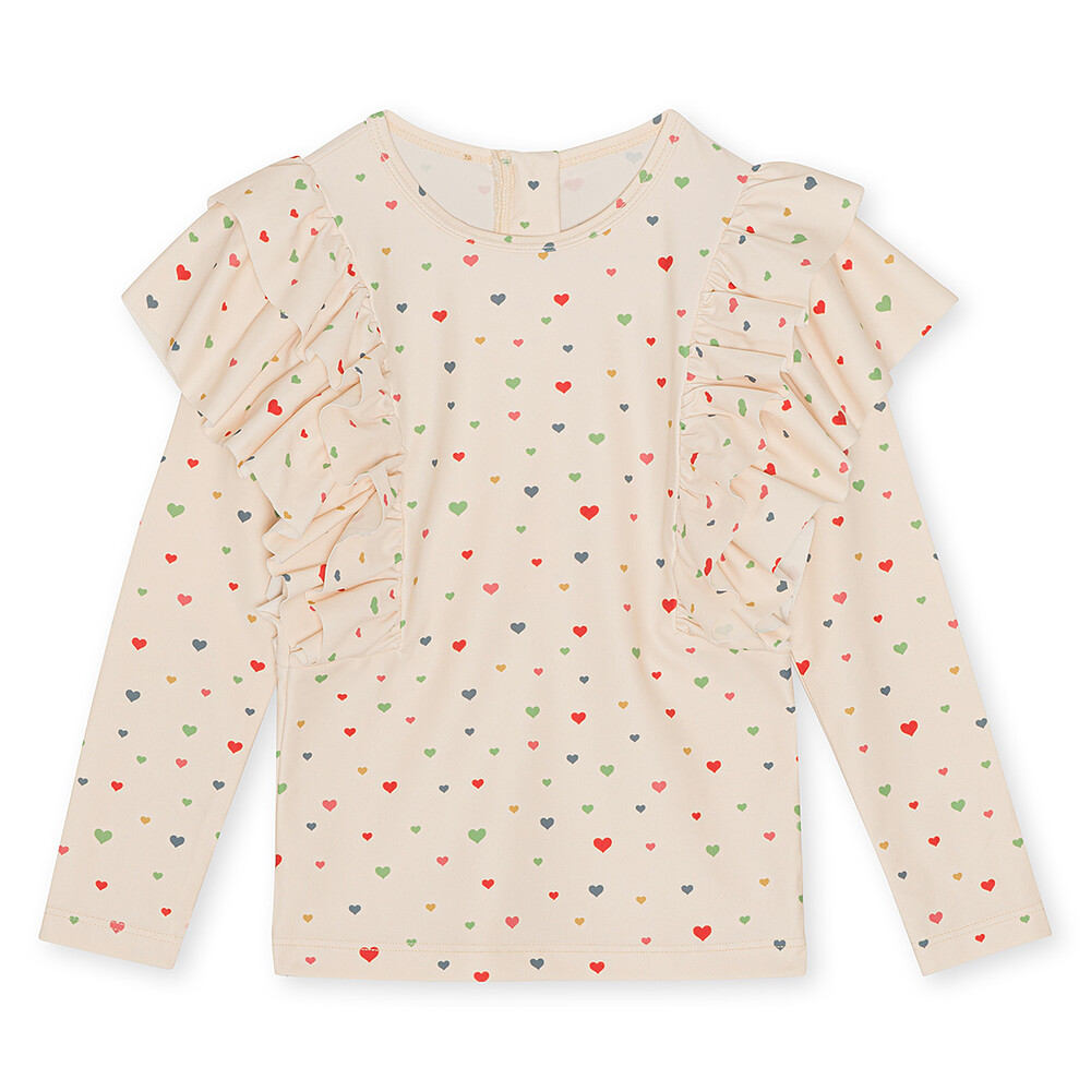 Tee-shirt de Bain Manuca Hearts - 9 Mois Konges Sløjd