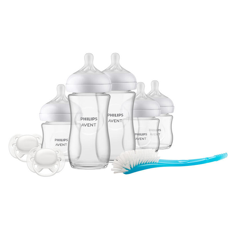 Coffret Cadeau Nouveau-Né Natural Response Verre - 120 et 240 ml Philips Avent