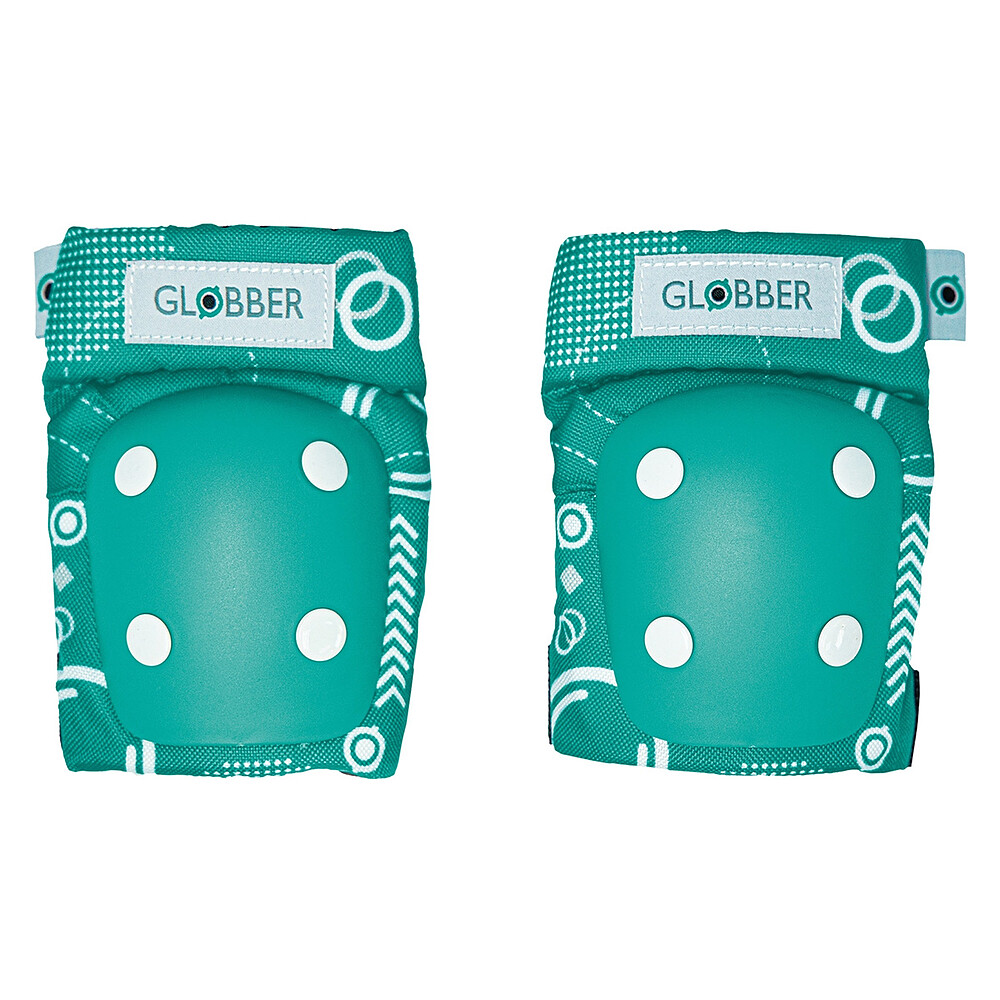 Lot de 2 Protections Coudes et Genoux Vert Emeraude - XXS Globber