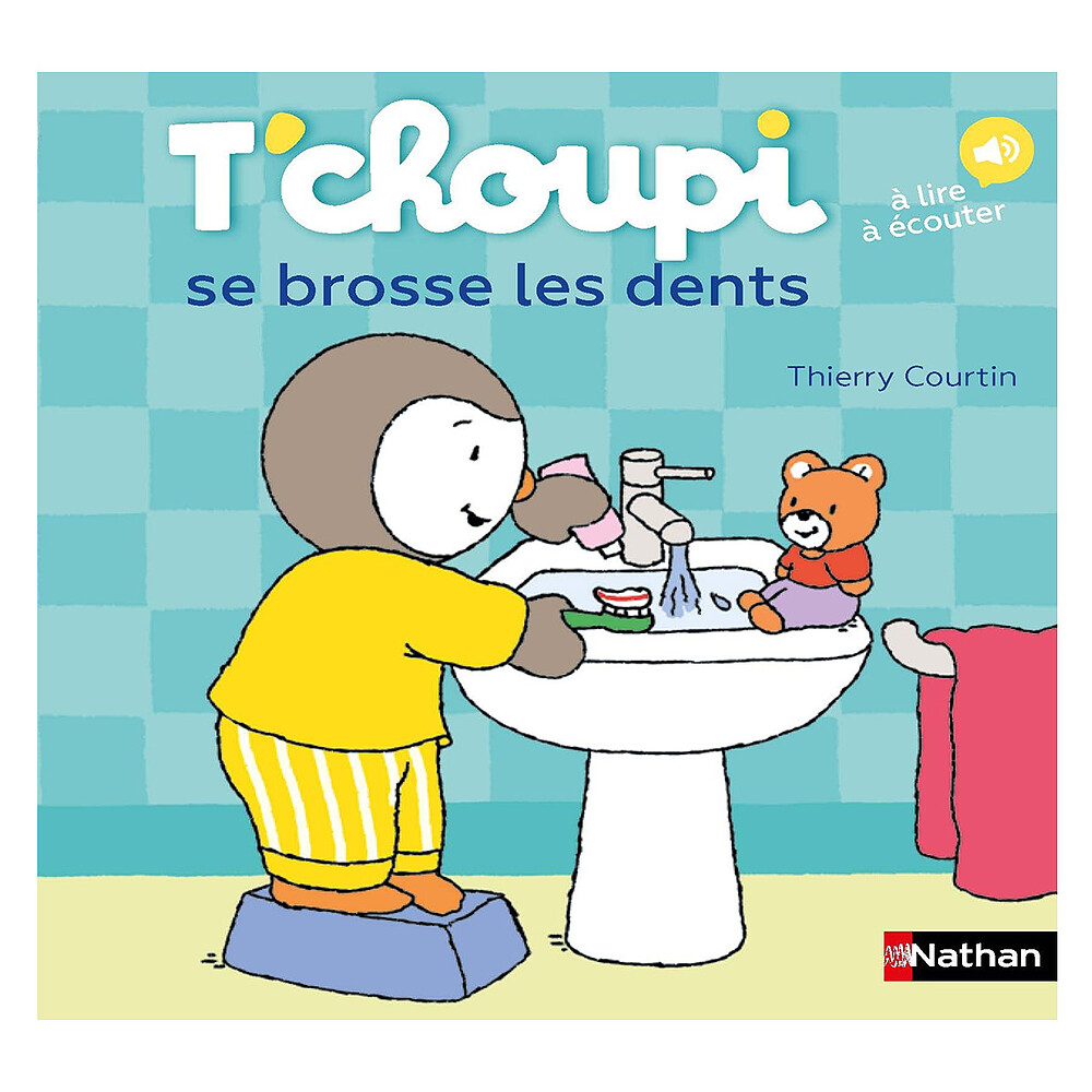 T'choupi Se Brosse les Dents Nathan Editions
