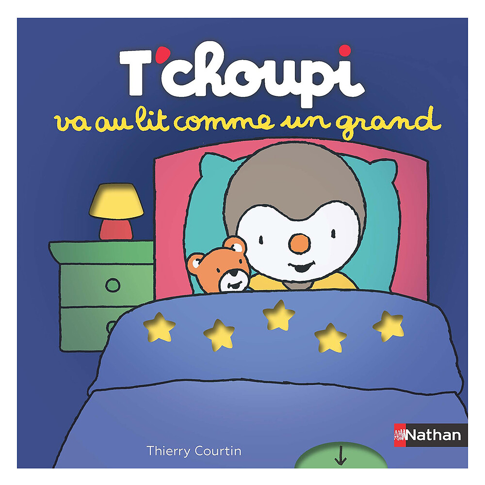 T'choupi va Au Lit Comme un Grand Nathan Editions