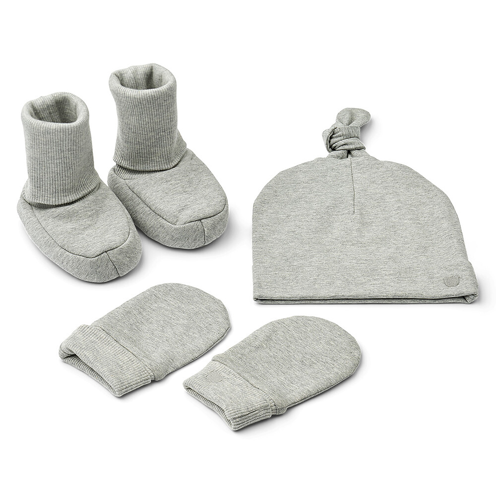 Kit Nouveau-né Amora Light Grey Melange - 0/3 Mois Liewood