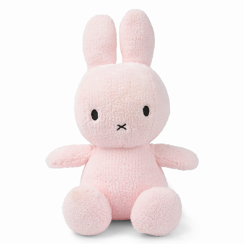 Lapin Miffy Terry Rose Pastel - Moyen Bon Ton Toys