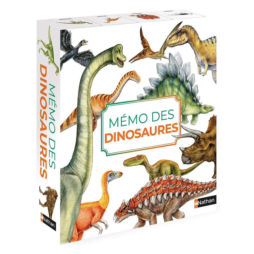 Mémo des Dinosaures Nathan Editions
