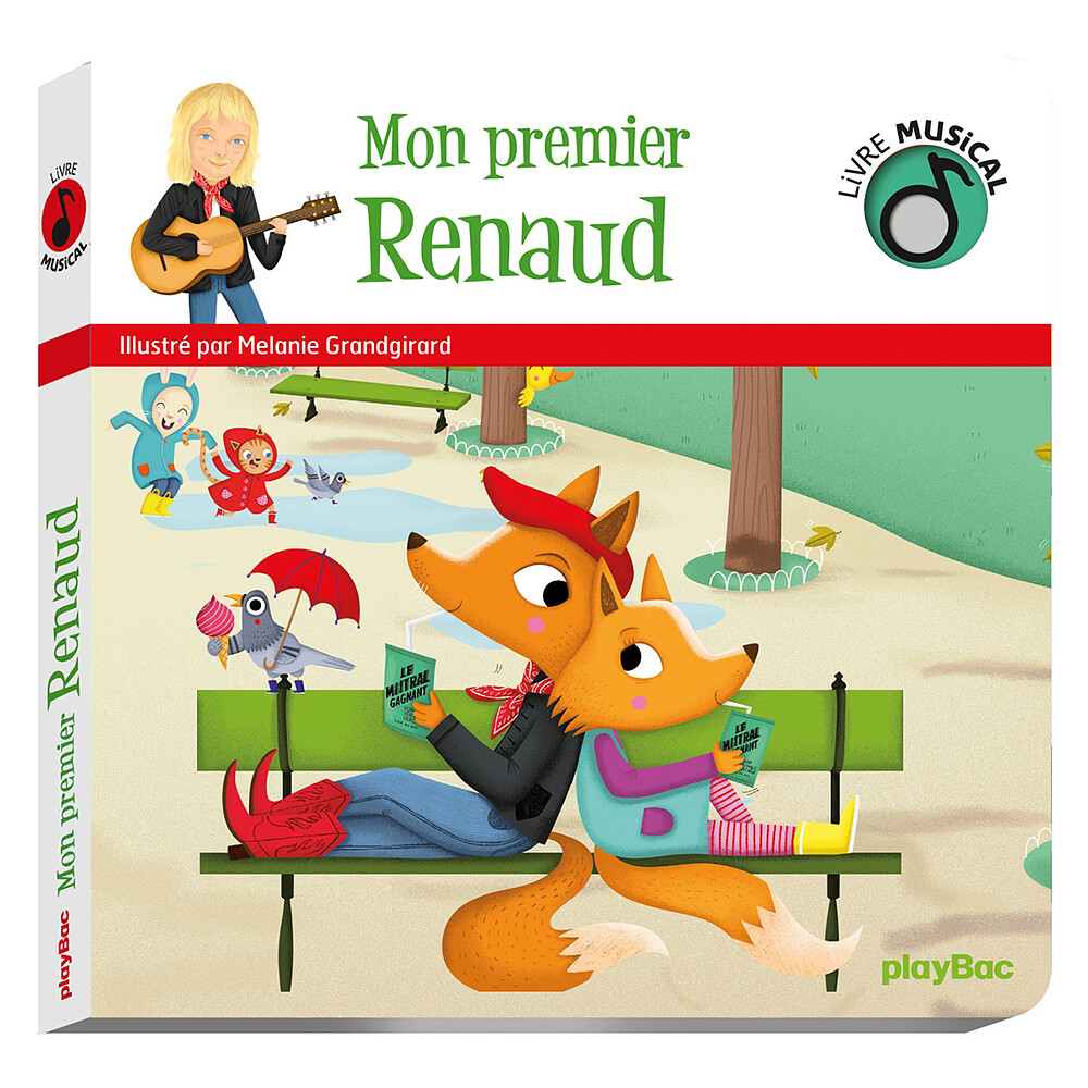 Livre Musical Mon Premier Renaud playBac