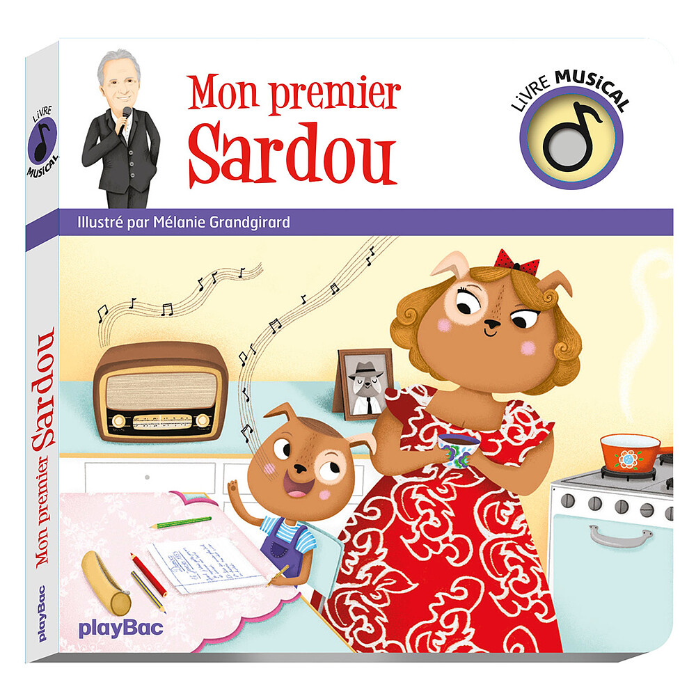 Livre Musical Mon Premier Sardou playBac