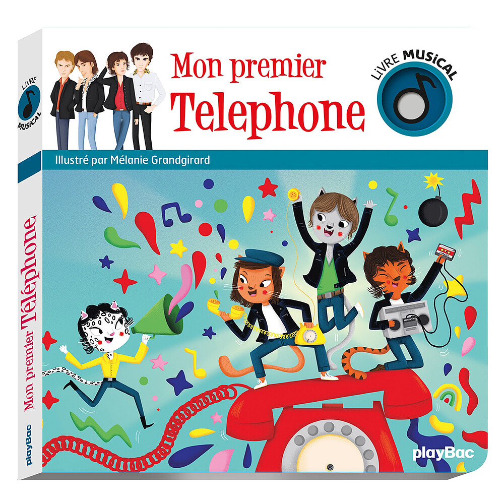 Livre Musical Mon Premier Téléphone playBac