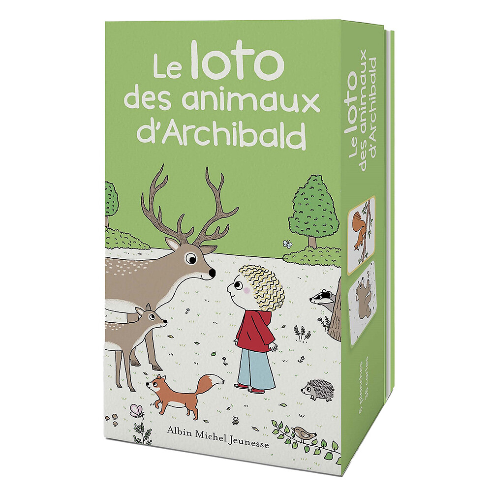 Le Loto des Animaux d'Archibald Albin Michel Jeunesse