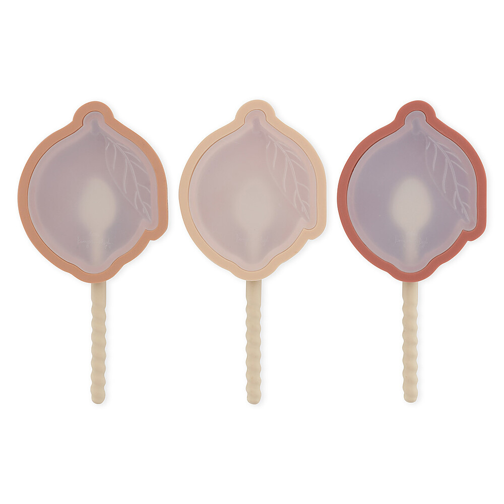 Lot de 3 Moules à Glace Citron - Rose Mix Konges Sløjd